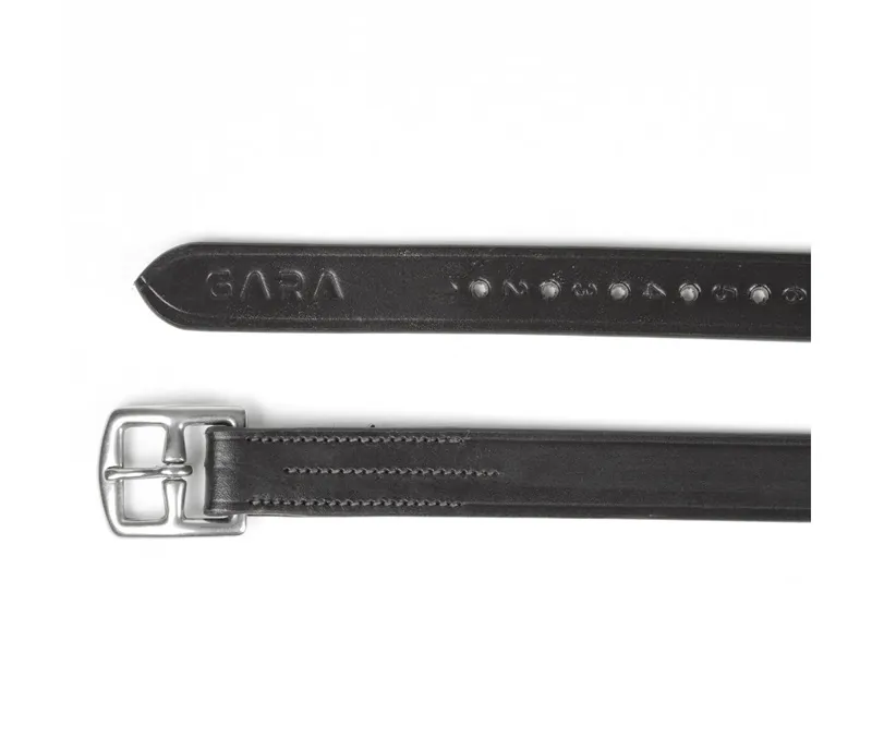 Velociti GARA Childs Stirrup Leathers in Black